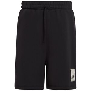 Caps Fleece Shorts Herren, schwarz / weiß, zoom bei OUTFITTER Online