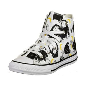 Chuck Taylor All Star Sneaker Kinder, weiß / gelb, zoom bei OUTFITTER Online