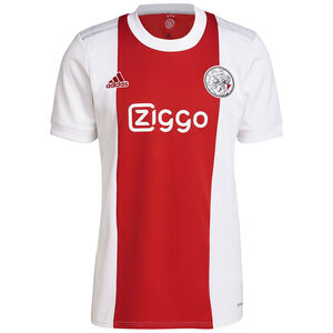 Ajax Amsterdam Trikot Home 2021/2022 Herren, weiß / rot, zoom bei OUTFITTER Online