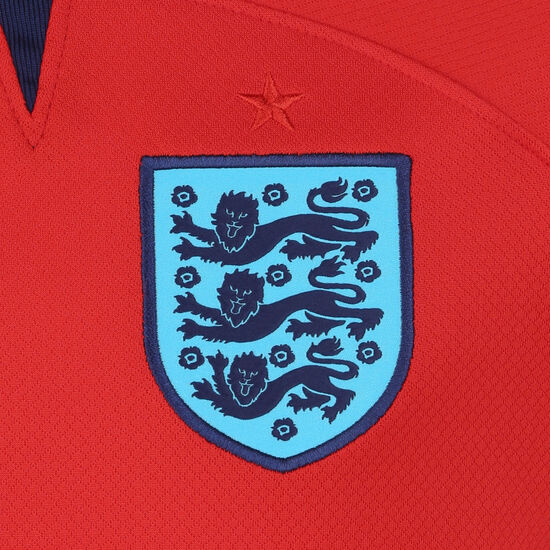 ENT England Trikot Away Stadium WM 2022 Kinder, rot / blau, zoom bei OUTFITTER Online