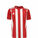 Striped 21 Fußballtrikot Kinder, rot / weiß, zoom bei OUTFITTER Online