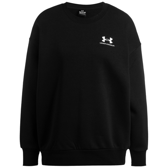 Essential Fleece Sweatshirt Damen, schwarz / weiß, zoom bei OUTFITTER Online