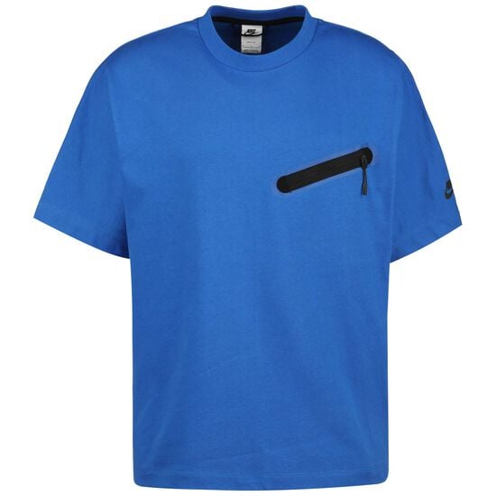 Dri-FIT Tech Essentials T-Shirt Herren, blau / schwarz, zoom bei OUTFITTER Online