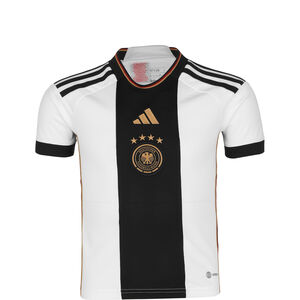 DFB Trikot Home WM 2022 Kinder, weiß / schwarz, zoom bei OUTFITTER Online