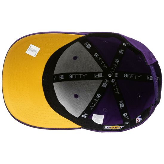 9FIFTY NBA Los Angeles Lakers Stretch Team Colour Snapback Cap, lila, zoom bei OUTFITTER Online