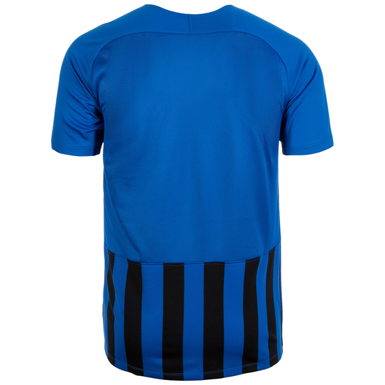 Striped Division III Fußballtrikot Herren, blau / schwarz, zoom bei OUTFITTER Online