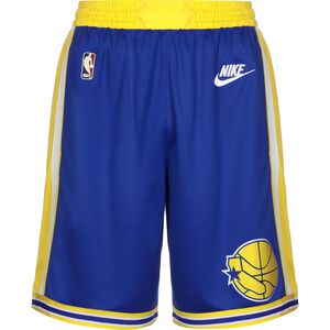 NBA Golden State Warriors Classic Edition Swingman Short Herren, blau / gelb, zoom bei OUTFITTER Online