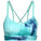 Lux Strappy Sport-BH Damen, mint / blau, zoom bei OUTFITTER Online
