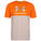 Camo Big Logo Trainingsshirt Herren, orange / beige, zoom bei OUTFITTER Online