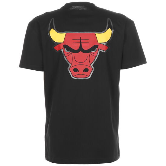 NBA Chicago Bulls Iridescent Stack T-Shirt Herren, schwarz / silber, zoom bei OUTFITTER Online