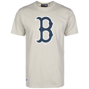 MLB Boston Red Sox Seasonal Team Logo T-Shirt Herren, beige / dunkelblau, zoom bei OUTFITTER Online