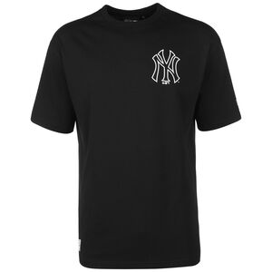 MLB New York Yankees Oversized Graphic T-Shirt Herren, schwarz / weiß, zoom bei OUTFITTER Online
