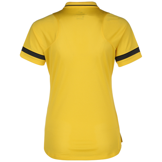 Academy 21 Dry Poloshirt Damen, gelb / schwarz, zoom bei OUTFITTER Online