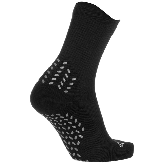 Football Grip Socken, schwarz / weiß, zoom bei OUTFITTER Online