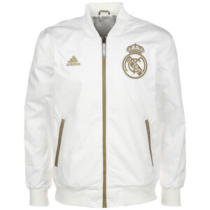 Real Madrid CNY Bomberjacke Herren, weiß / gold, zoom bei OUTFITTER Online