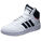 Hoops Mid 3.0 Sneaker Damen, weiß / schwarz, zoom bei OUTFITTER Online