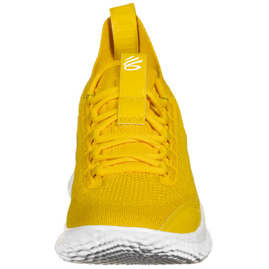 Curry 8 Basketballschuh Herren, gelb / weiß, zoom bei OUTFITTER Online