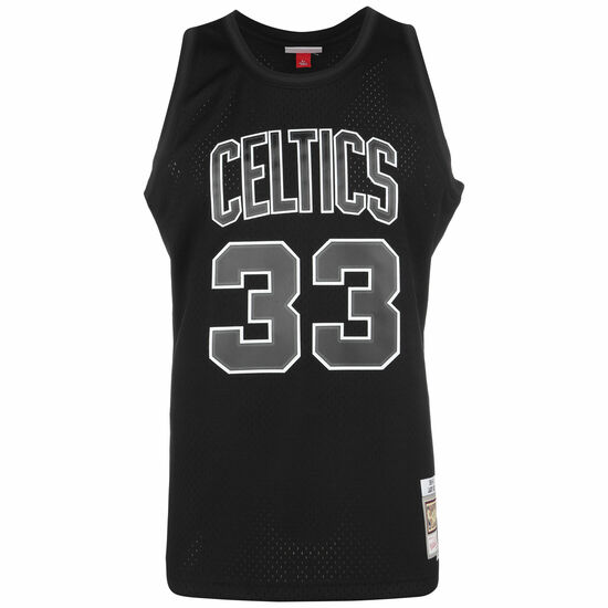 NBA Boston Celtics Larry Bird Trikot Herren, schwarz / grau, zoom bei OUTFITTER Online