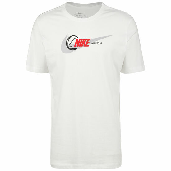 Dri-FIT Basketballshirt Herren, weiß, zoom bei OUTFITTER Online