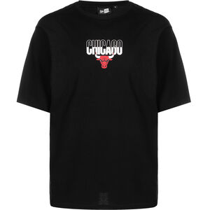 NBA Chicago Bulls City Graphic T-Shirt Herren, schwarz, zoom bei OUTFITTER Online