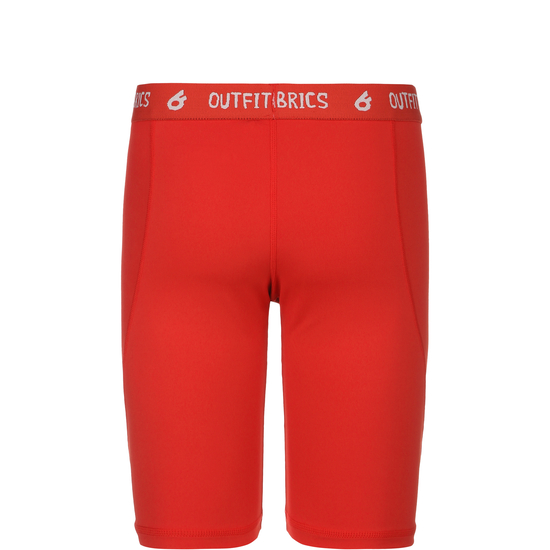 OCEAN FABRICS TAHI Baselayer Shorts Kinder, rot, zoom bei OUTFITTER Online