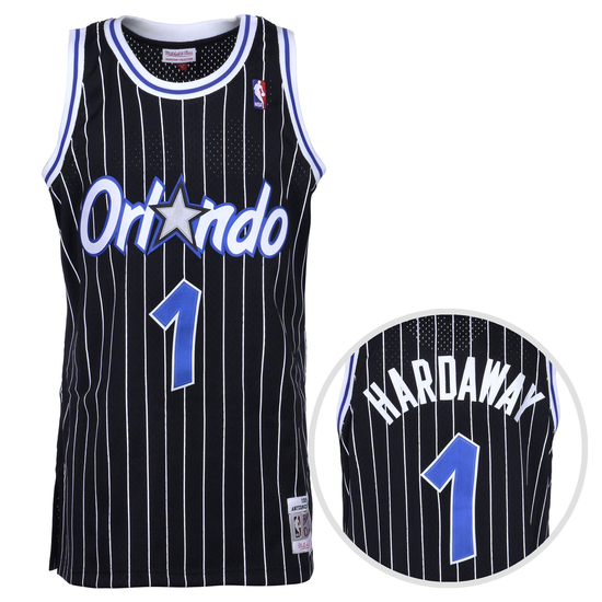 NBA Orlando Magic Penny Hardaway Trikot Herren, schwarz / blau, zoom bei OUTFITTER Online