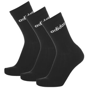 Cushioned Crew 3 Paar Socken, schwarz / weiß, zoom bei OUTFITTER Online