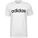 Essentials Embroidered Linear Logo T-Shirt Herren, weiß, zoom bei OUTFITTER Online