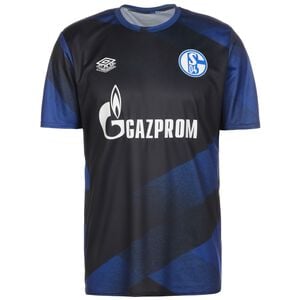 FC Schalke 04 Pre-Match Trainingsshirt Herren, schwarz / blau, zoom bei OUTFITTER Online