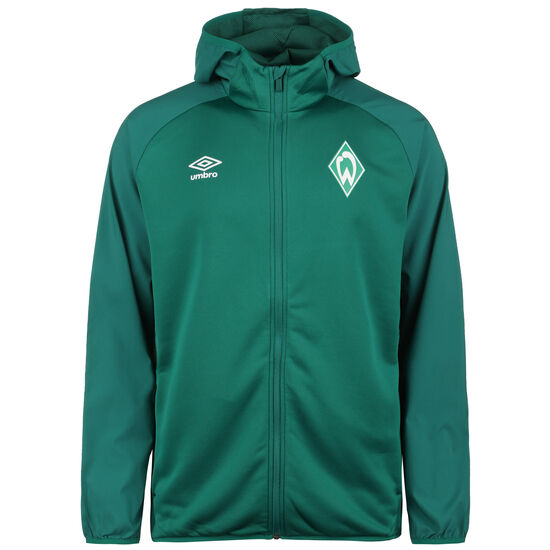 SV Werder Bremen Kapuzenjacke Herren, grün / schwarz, zoom bei OUTFITTER Online