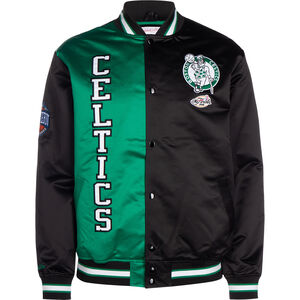 NBA Boston Celtics Lightweight Satin Jacke Herren, schwarz / grün, zoom bei OUTFITTER Online