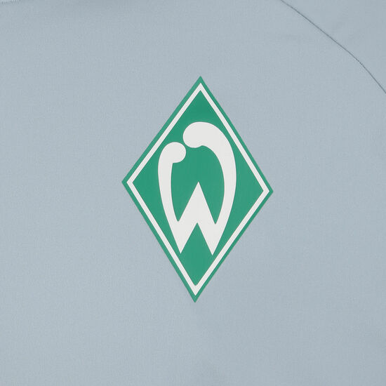 SV Werder Bremen Drill Trainingssweat Herren, hellgrau / neongrün, zoom bei OUTFITTER Online