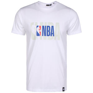NBA Logo T-Shirt Herren, weiß / blau, zoom bei OUTFITTER Online