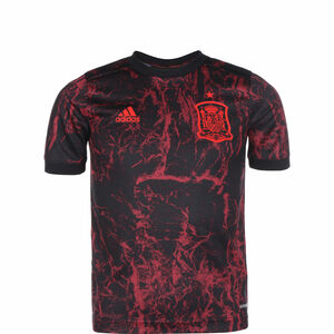 Spanien Pre-Match T-Shirt EM 2021 Kinder, schwarz / rot, zoom bei OUTFITTER Online