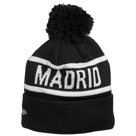 Atletico Madrid Wordmark Cuff Knit Bobble Beanie, , zoom bei OUTFITTER Online