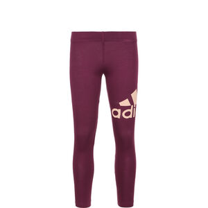 Essentials Leggings Kinder, weinrot / rosa, zoom bei OUTFITTER Online