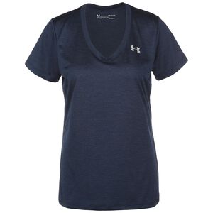 Tech Twist Trainingsshirt Damen, blau / schwarz, zoom bei OUTFITTER Online