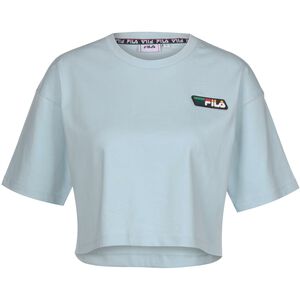 Olympe Cropped T-Shirt Damen, hellblau / hellgrau, zoom bei OUTFITTER Online