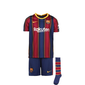 FC Barcelona Minikit Home 2020/2021 Kinder, dunkelblau / rot, zoom bei OUTFITTER Online