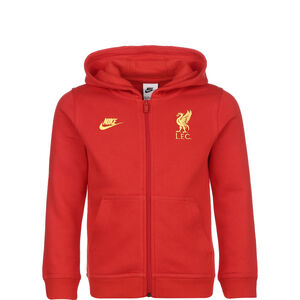 FC Liverpool Sportswear Club Kapuzenjacke Kinder, rot / gelb, zoom bei OUTFITTER Online