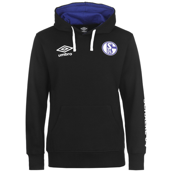 FC Schalke 04 Icon OH Kapuzenpullover Herren, schwarz, zoom bei OUTFITTER Online