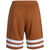 Statement Stripe Shorts Herren, orange / weiß, zoom bei OUTFITTER Online