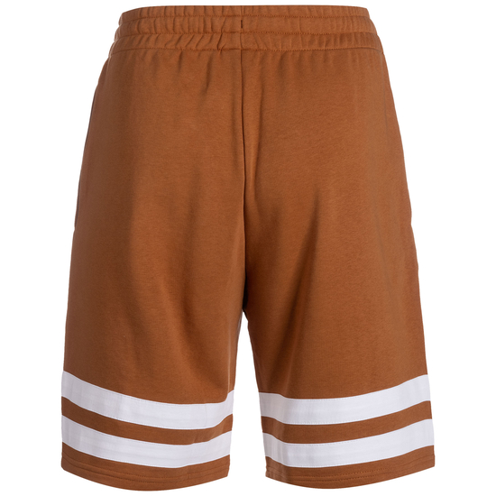 Statement Stripe Shorts Herren, orange / weiß, zoom bei OUTFITTER Online