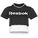 Essentials Linear Logo T-Shirt Damen, schwarz / weiß, zoom bei OUTFITTER Online