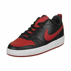 Court Borough Low 2 Sneaker Kinder, schwarz / rot, zoom bei OUTFITTER Online