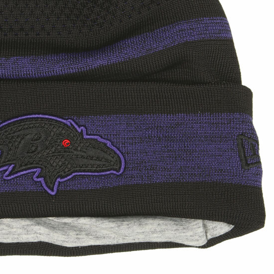 NFL Baltimore Ravens Sideline Tech Knit Beanie, , zoom bei OUTFITTER Online
