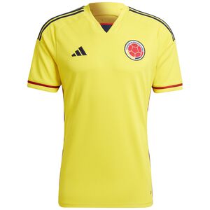 FCF Kolumbien Trikot Home WM 2022 Herren, gelb / schwarz, zoom bei OUTFITTER Online