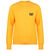 CAT Small Logo Roundneck Sweatshirt Herren, gelb, zoom bei OUTFITTER Online