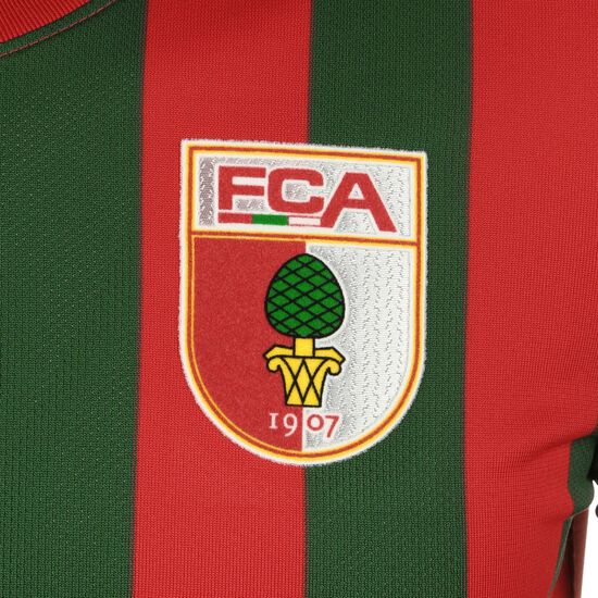 FC Augsburg Trikot Home 2021/2022 Herren, rot / schwarz, zoom bei OUTFITTER Online