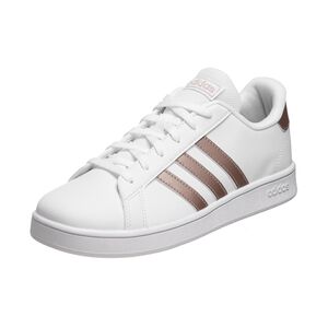 Grand Court Sneaker Kinder, weiß / gold, zoom bei OUTFITTER Online
